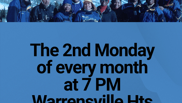 Inner City Ski Club of Cleveland, Ohio Monthly Meetings