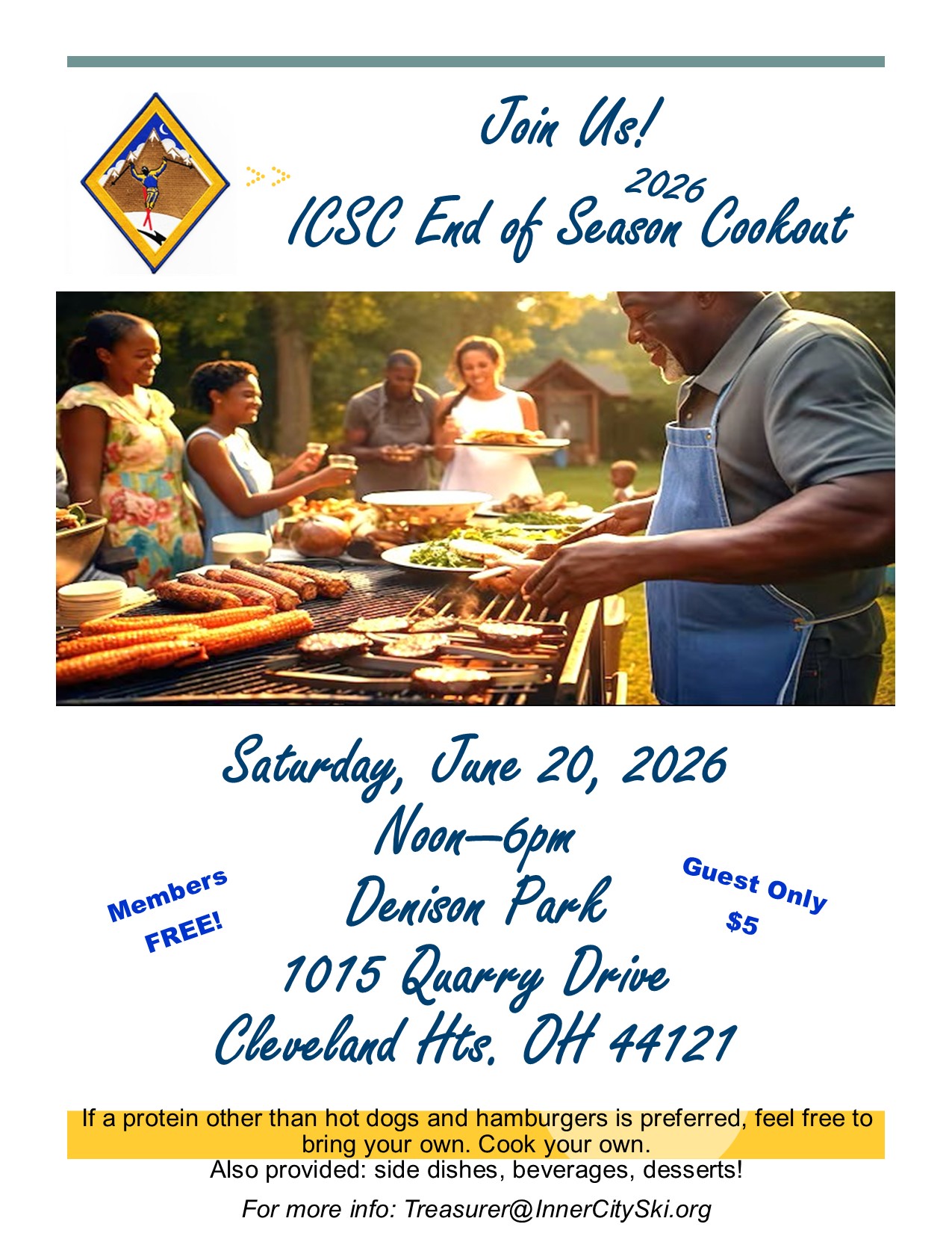 End of Season Cookout 2026